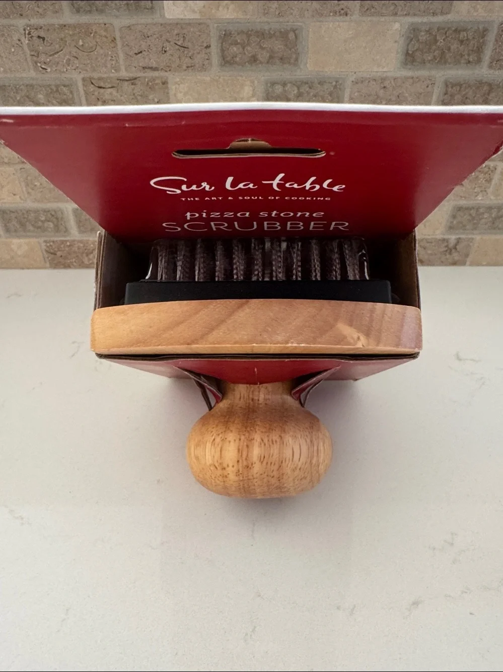 Sur La Table Kitchen Burger Press, Funnel & Pizza Stone Scrubber NWT